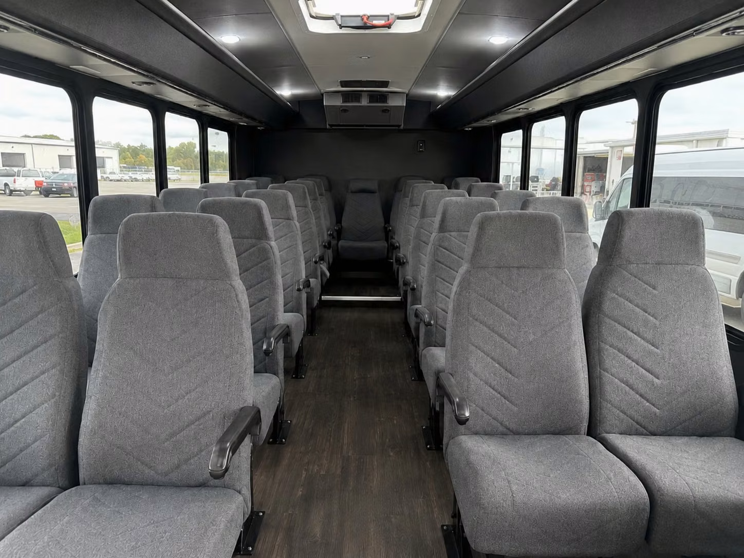 18 passenger minibus inside