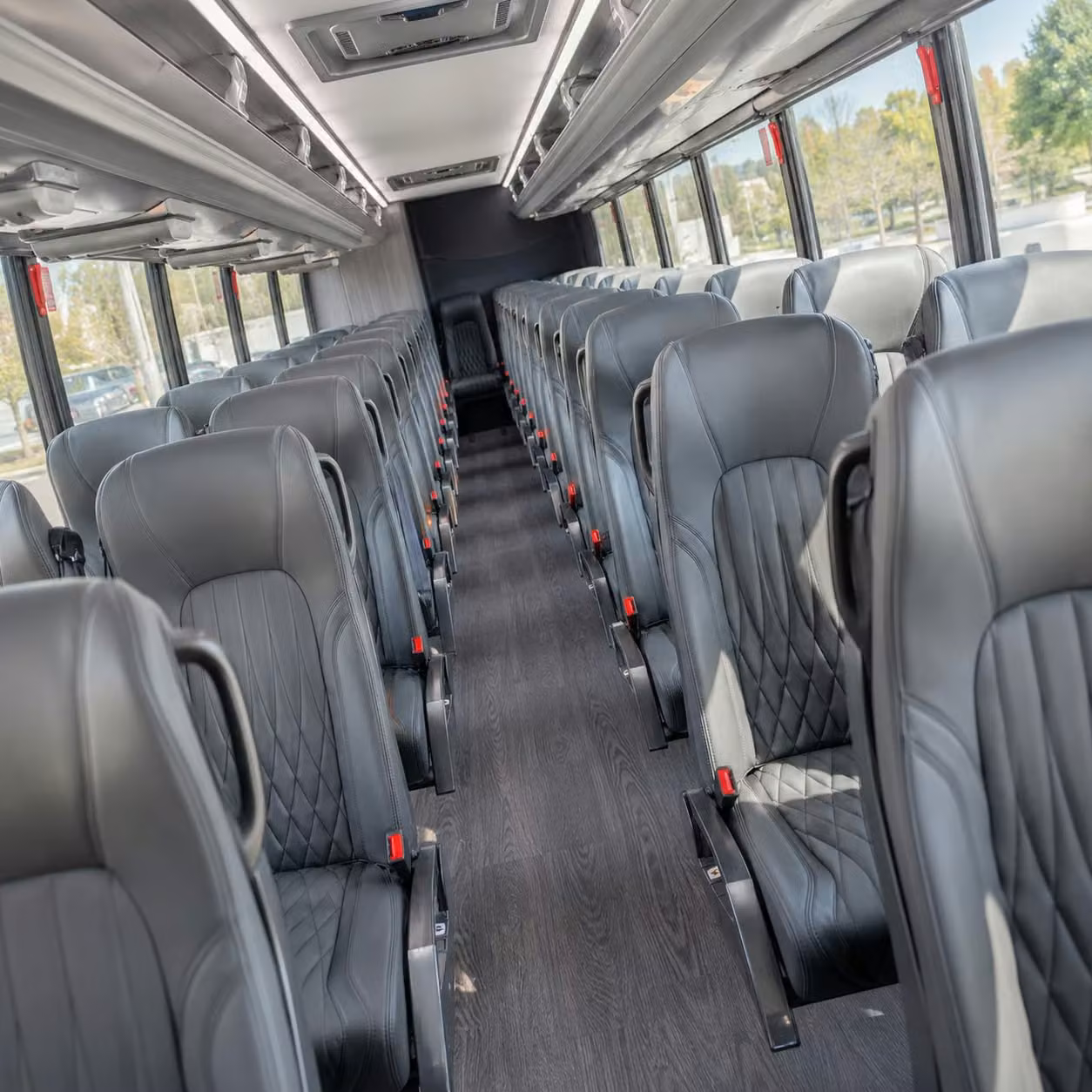 30 passenger minibus inside