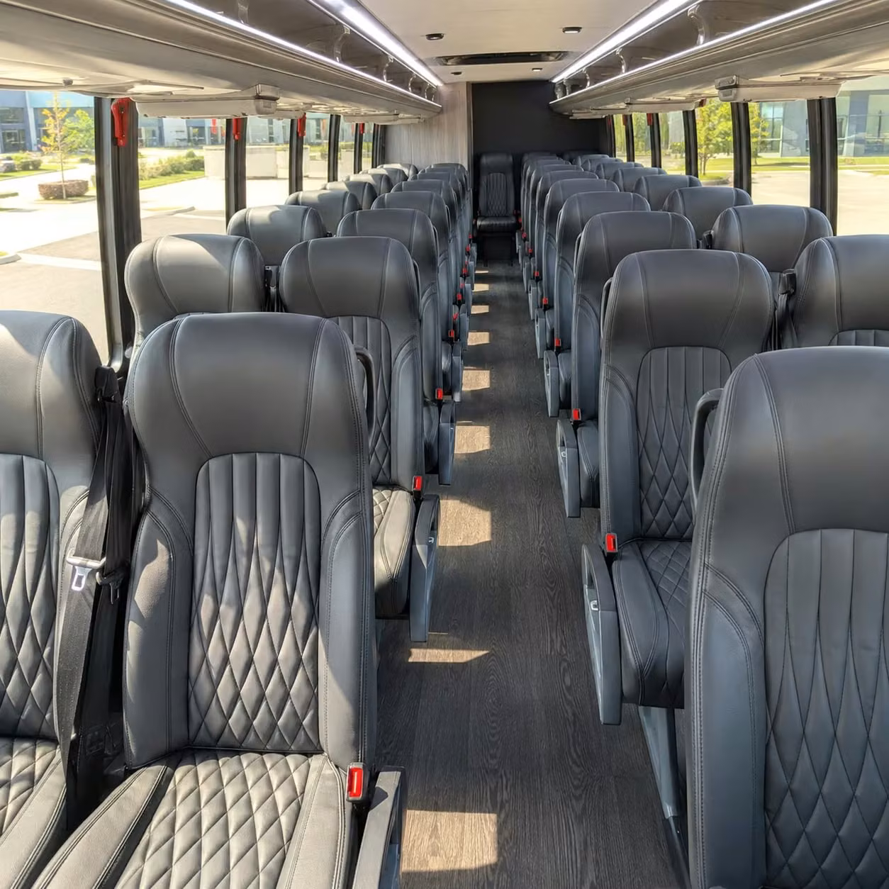 35 passenger minibus inside