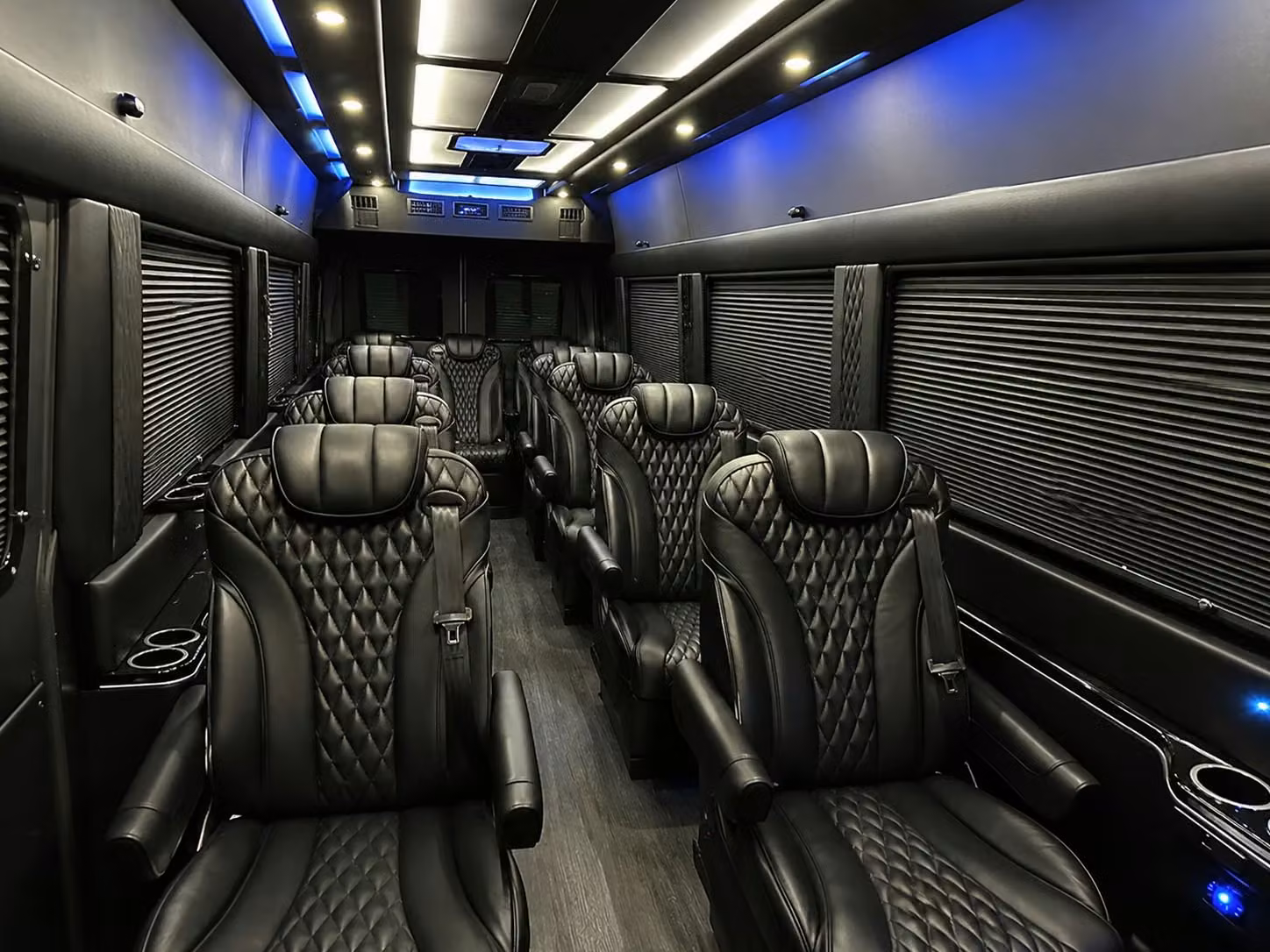 sprinter van with driver interior